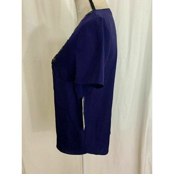 Dknyc New Short Sleeve top blouse - Picture 3 of 8